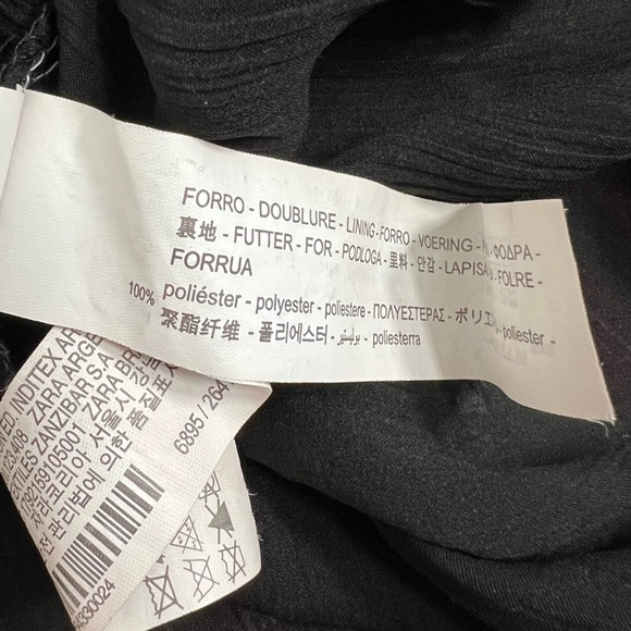 Zara Striped Pom Pom Festival Dress Size Small - Picture 7 of 9